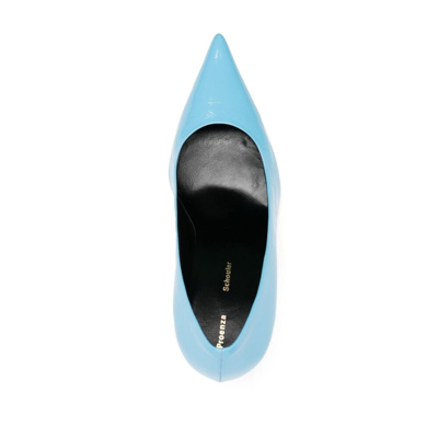 Shop Proenza Schouler Leather Shoes In Blue