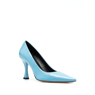 Shop Proenza Schouler Leather Shoes In Blue