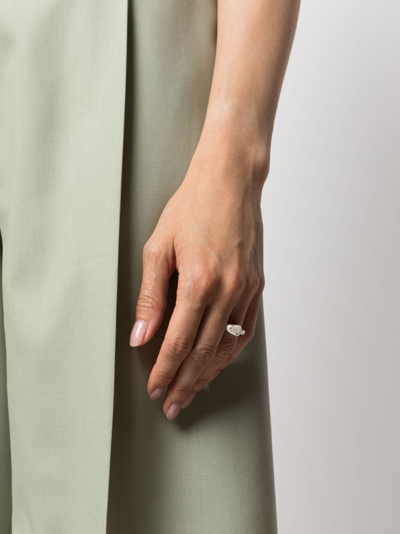 Missoma Organic Polished-finish Open Ring In Silver
