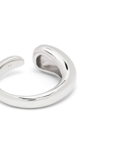 Missoma Organic Polished-finish Open Ring In Silver