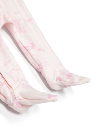 Shop Kenzo Graphic-print Pyjamas Set In Pink