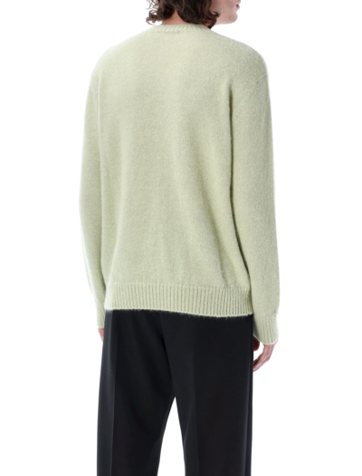 Shop Lanvin Mohair Sweater In Sage