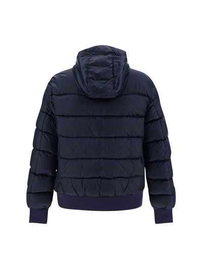 Shop Parajumpers Pharrell Down Jacket In Navy