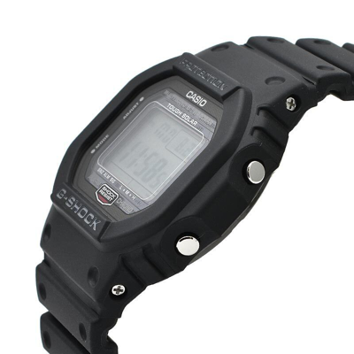 Pre-owned G-shock Casio  Gw-5000u-1jf Black Solar Radio Digital Men's Watch Japan