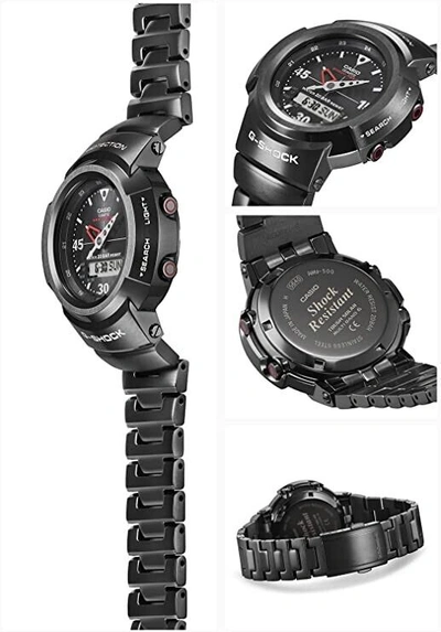 Pre-owned Casio G-shock Men's Black Watch - Awm5001ajf