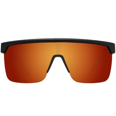 Pre-owned Spy Optic Flynn 5050 Sunglasses Polarized Happy Boost Black Orange 3day Ship