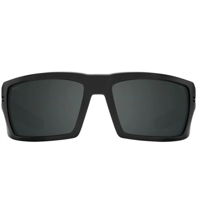Pre-owned Spy Optic Rebar Sunglasses Polarized Happy Boost Matte Black Lens 3day Ship