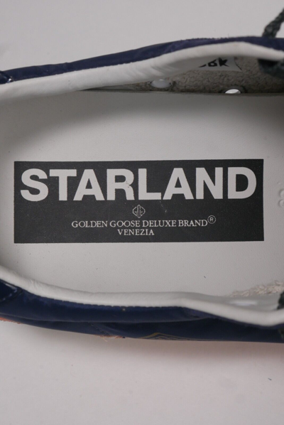 Pre-owned Golden Goose Starland Blue Women's Shoes Size Us 9 Eu 39 Authentic Rrp $498