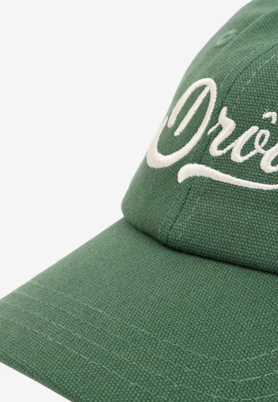 Shop Drôle De Monsieur Embroidered Logo Baseball Cap In Green