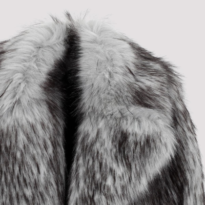 Shop Tom Ford Faux Fur Coat In White