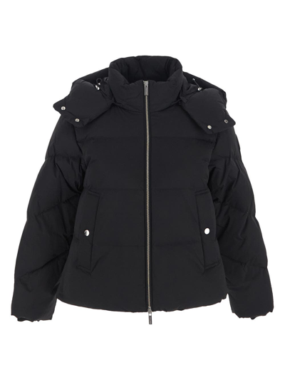 Shop Woolrich Alsea Short Down Puffer Jacket In Black