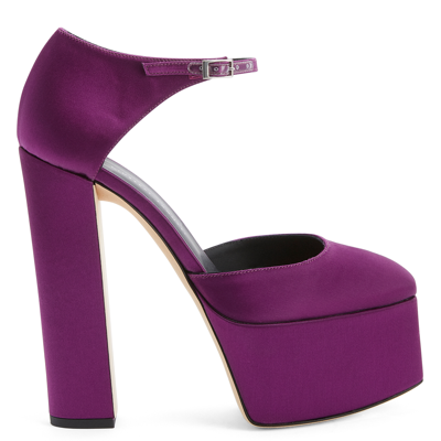 Shop Giuseppe Zanotti Bebe In Purple