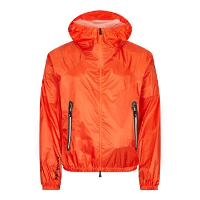 Shop Moncler Orange Leiten Jacket