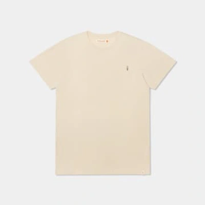 Shop Revolution Offwhite Regular T Shirt In White