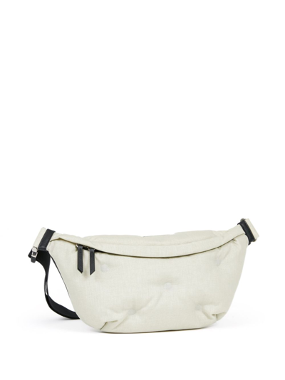 Shop Maison Margiela Glam Slam Sport Belt Bag In White