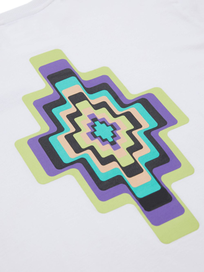 Marcelo Burlon County Of Milan Cross-motif Cotton T-shirt In White