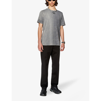 Shop Diesel Men's 9xx P Dean Welt-pocket Straight-leg Slim-fit Stretch-cotton Trousers