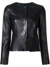 DEREK LAM collarless fitted jacket,C99DL200111478062
