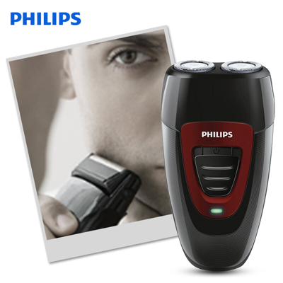 飞利浦(Philips) 电动剃须刀PQ182/16 充电式无线刮胡刀 原装正品 旋转式双刀头 刀头水洗