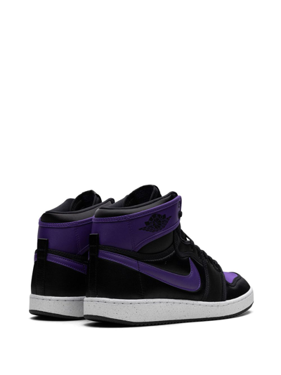 Jordan Air  1 Retro Ajko "storm Blue" Sneakers In Schwarz