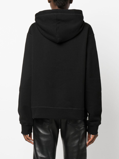 Dsquared2 Icon Hilde Cotton Hoodie In Black