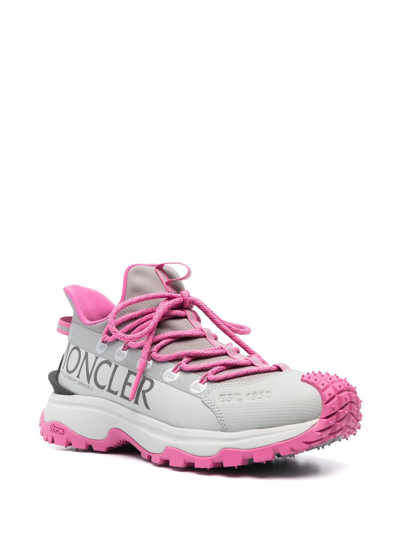 Moncler Multicolor Trailgrip Lite Sneakers In Grau