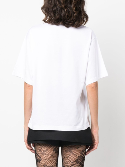 Dolce & Gabbana Logo Short-sleeved T-shirt In White