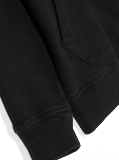 Stone Island Junior Sweatshirt In Black