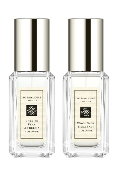 Jo Malone London Wood Sage & Sea Salt/ English Pear & Freesia Mini Set 2 X 0.3 oz/ 9 ml