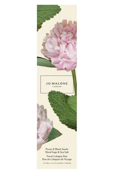 Jo Malone London Wood Sage & Sea Salt/ Peony & Blush Suede Mini Set 2 X 0.3oz/9ml