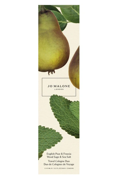 Jo Malone London Wood Sage & Sea Salt/ English Pear & Freesia Mini Set 2 X 0.3 oz/ 9 ml