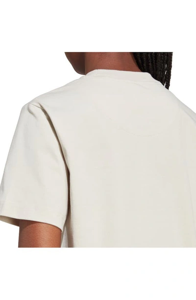 Shop Adidas By Stella Mccartney Oversize T-shirt In Gobi/ Dove Grey