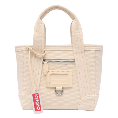 Shop Kenzo Paris Mini Shoulder Bag In White