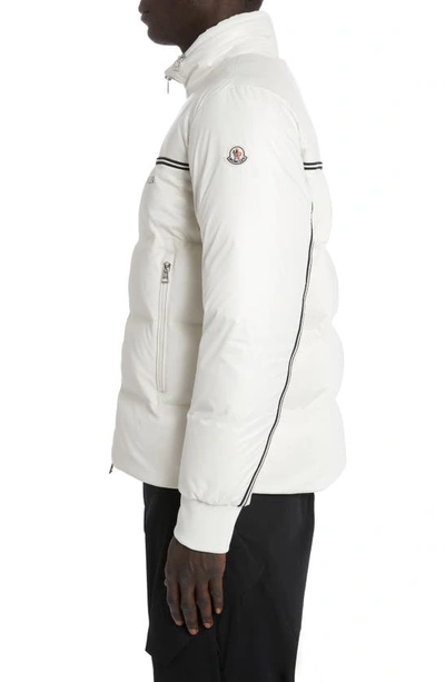 Shop Moncler Michael Quilted Down Puffer Jacket In White