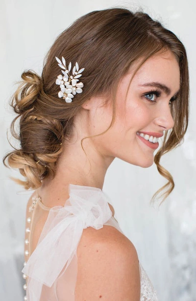 Shop Brides And Hairpins Ulani Clip In Gold