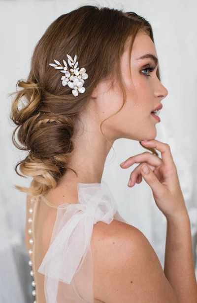 Shop Brides And Hairpins Ulani Clip In Gold