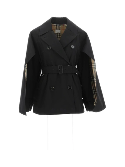 Shop Burberry Jackets In Black