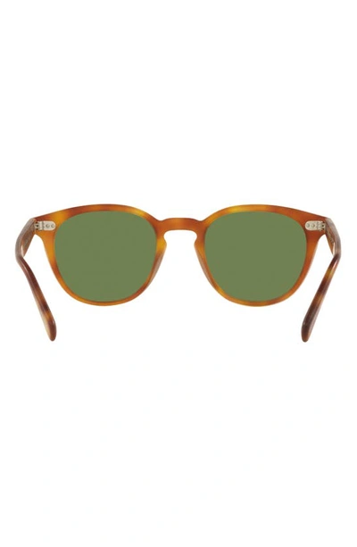 Shop Oliver Peoples Desmon 50mm Phantos Sunglasses In Lt Brown