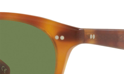 Shop Oliver Peoples Desmon 50mm Phantos Sunglasses In Lt Brown