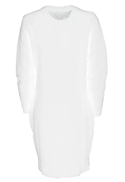 Shop Love Moschino White Wool Women's Dress