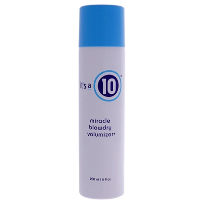 Shop It's A 10 Miracle Blowdry Volumizer By Its A 10 For Unisex - 6 oz Hair Spray In Silver