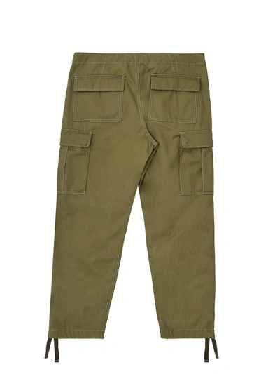 Shop Tom Ford Green Cotton Cargo Men's Pants