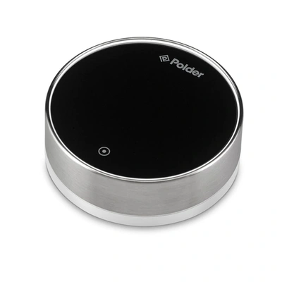 Polder Twist Digital Kitchen Timer With Extra Large Display And 100 Minute Countdown, Black In Black