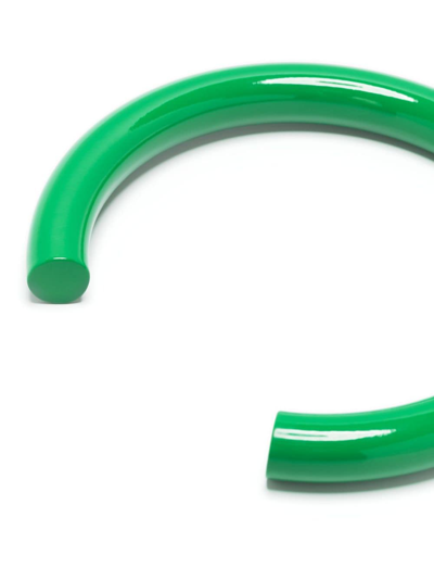 Uncommon Matters Aurum Polished Single-loop Necklace In Green
