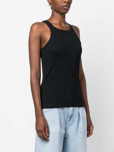 罗纹针织坦克背心