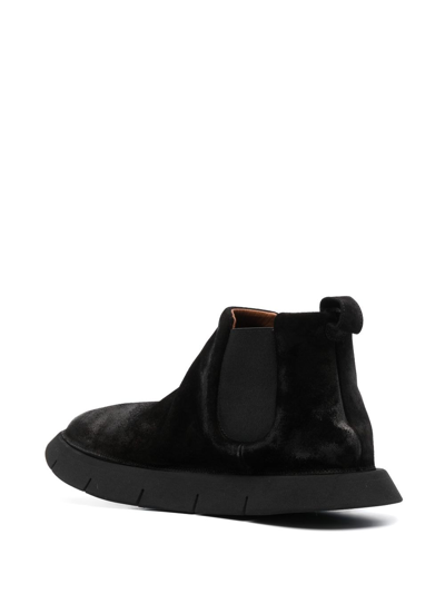 Shop Marsèll Suede Ankle Boots In Black