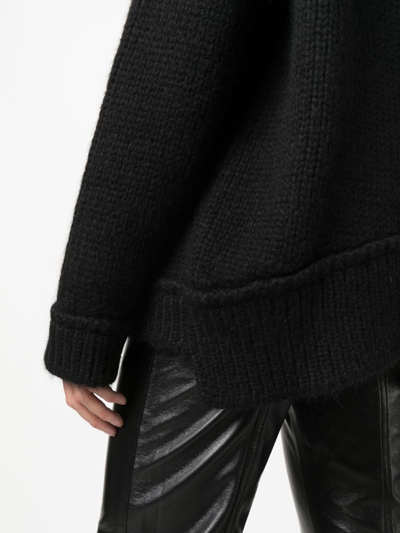 Shop Tom Ford V-neck Pullover Jumper In Black