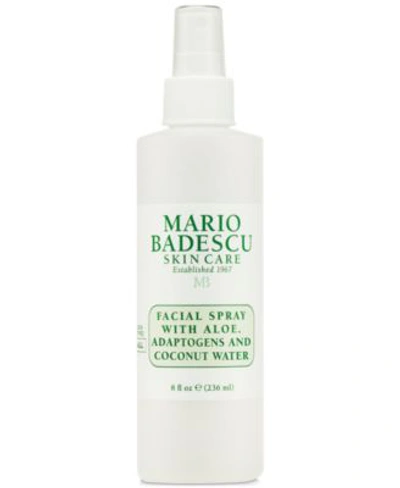 Shop Mario Badescu Facial Spray With Aloe Adaptogens Coconut Water
