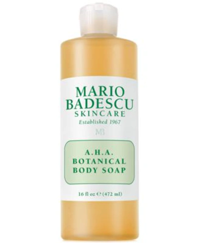 Shop Mario Badescu A.h.a. Botanical Body Soap