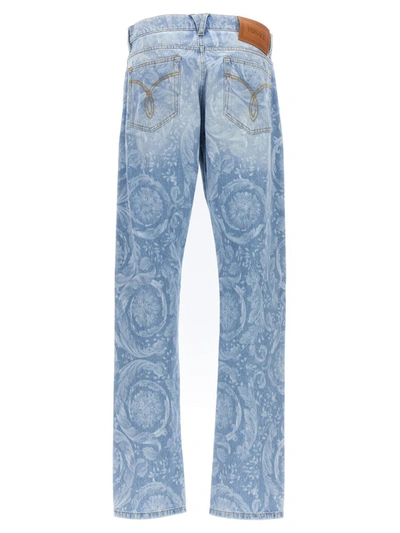 Shop Versace Jeans ' Allover' In Light Blue